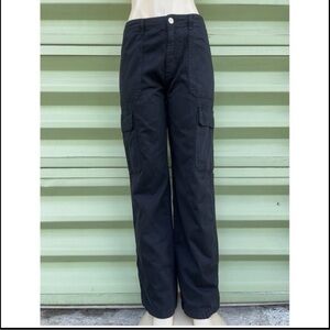 Zara Black Cargo Pants